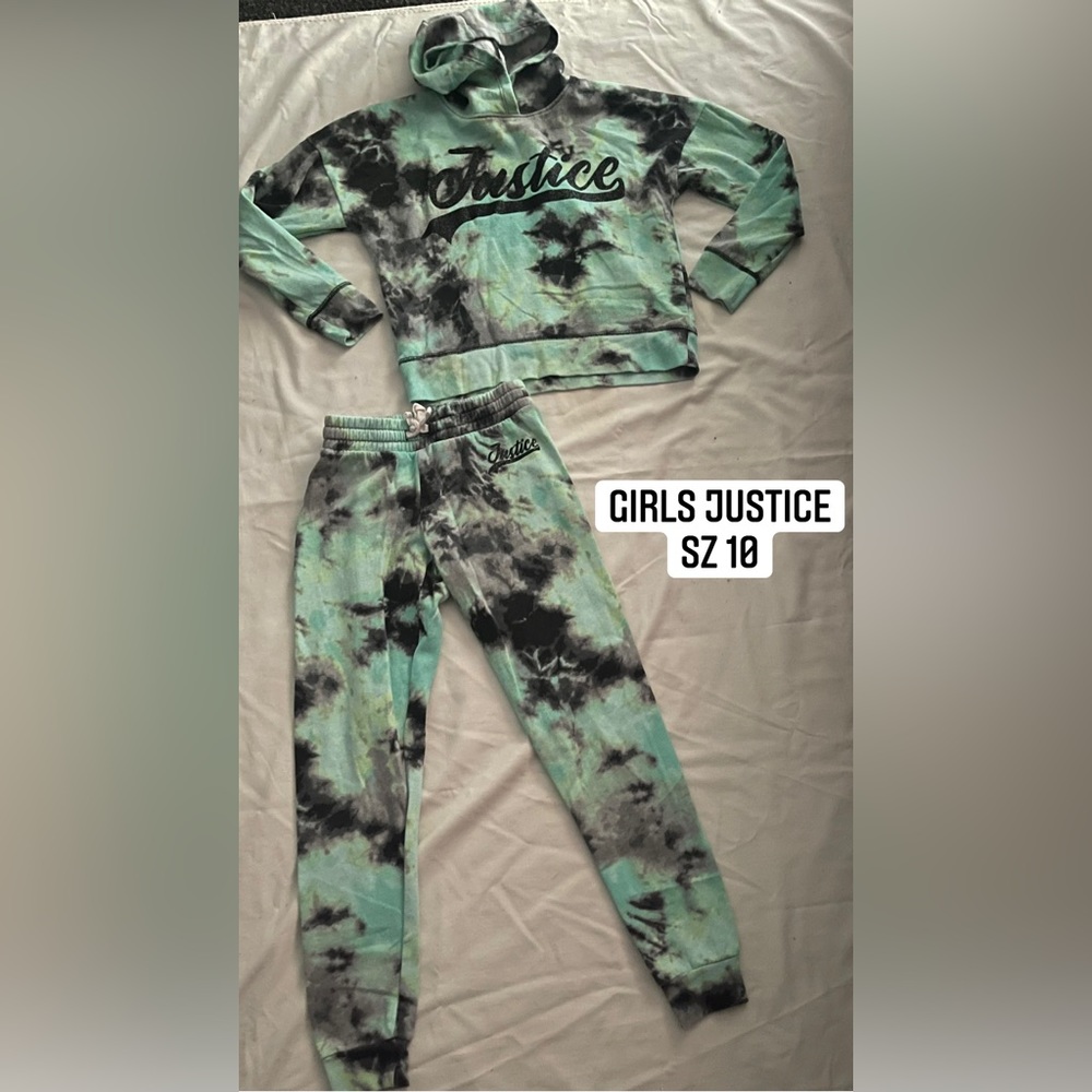 Girl Justice 2 piece outfit(worn once)